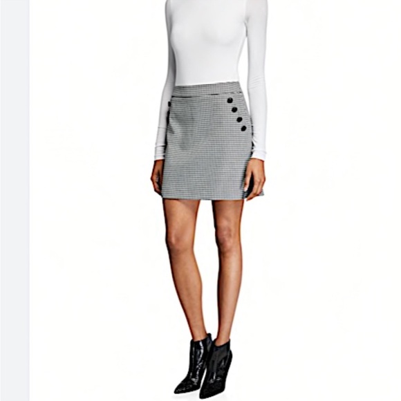 Veronica Beard Barnes Short Skirt w/ Buttons - Picture 2 of 9